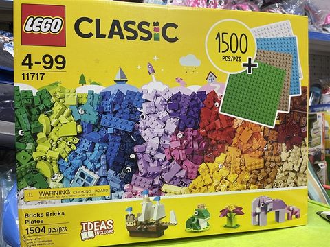  Xếp hình LEGO Classic 11717 Bricks Bricks Plates 1504 mảnh 