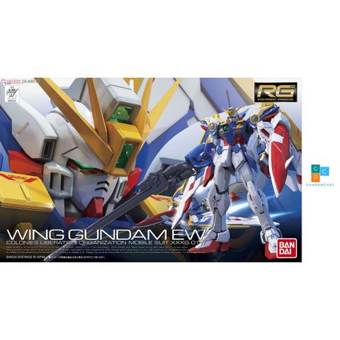  Lắp ráp mô hình Robot RG-20 Gundam WING Gundam EW 1/144 Scale Kit 