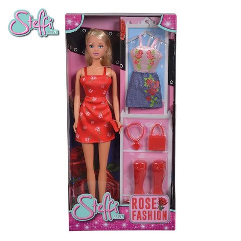  Búp Bê trang phục Thời Trang Hoa Hồng Steffi Love Rose Fashion 