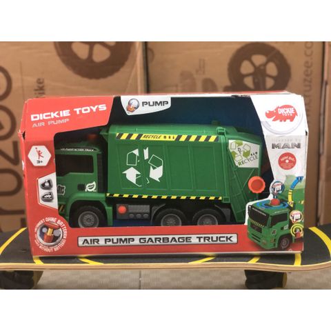  Đồ Chơi Xe Rác DICKIE TOYS Air Pump Garbage Truck (31 cm) 