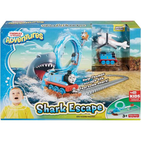  Bộ đường ray xe lửa thám hiểm cá mập Thomas & Friends DVT12 