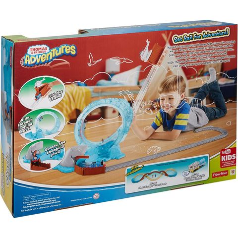  Bộ đường ray xe lửa thám hiểm cá mập Thomas & Friends DVT12 