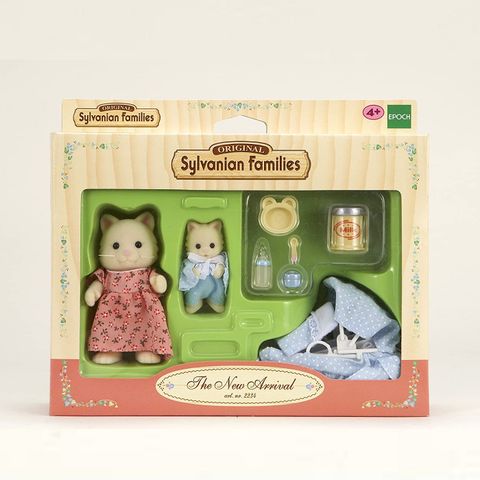  Bộ hai mẹ con mèo The New Arrival Sylvanian Families 2234 