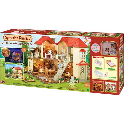  Bộ Quà tặng Nhà phố sáng đèn Set F Sylvanian Families EP-2748 