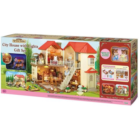  Bộ Quà tặng Nhà phố sáng đèn set G Sylvanian Families EP-3644 