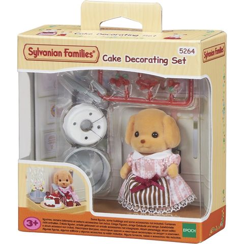  Bộ Trang trí làm bánh kem Búp bê Sylvanian Families 5264 