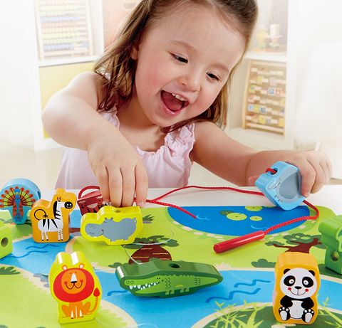  Bộ vườn thú Hape E1021A On Safari Play Set 