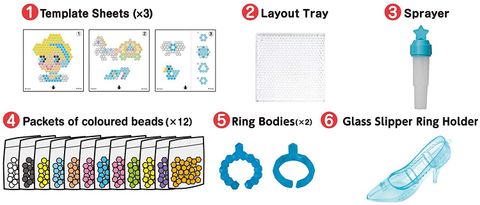  Bộ xếp hình hạt Aquabeads công chúa Cinderella 79698 