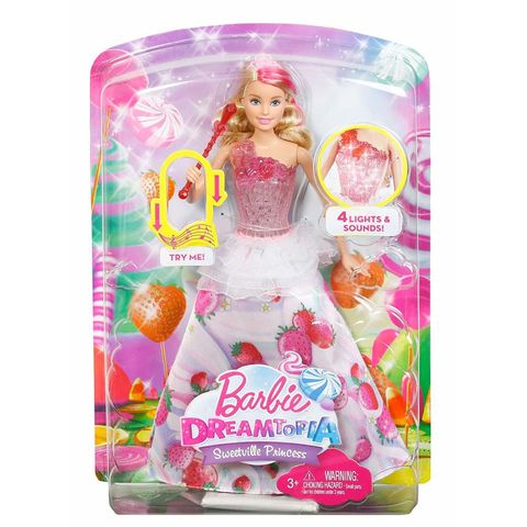  Búp bê Barbie Dreamtopia Sweetville Công chúa dâu tây 