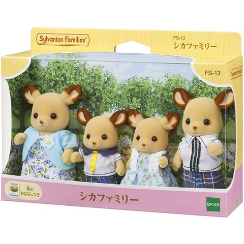  Sylvanian Families Deer Family đồ chơi gia đình hươu 