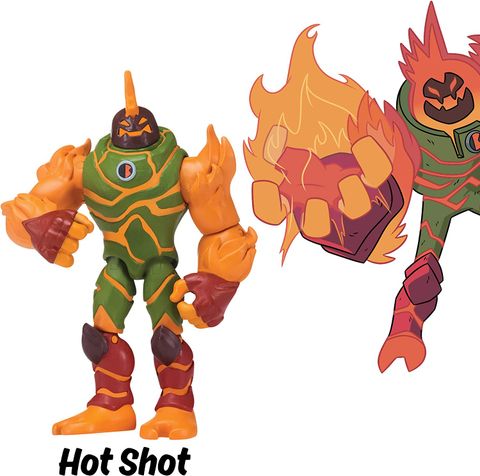  Đồ chơi trẻ em mô hình Ben 10 Hot Shot Action Figure 