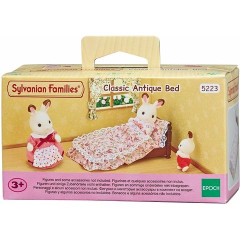  Đồ chơi Chiếc giường cổ điển Sylvanian Families EP-5223 Classic Antique Bed 