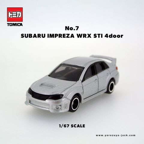  Xe mô hình Tomica 07 Impreza WRX 