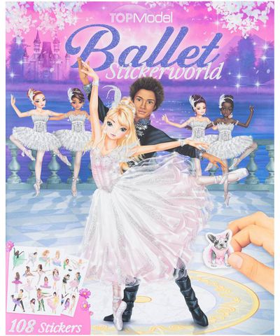  Đồ chơi sticker thời trang Stickerworld Ballet TOPMODEL 