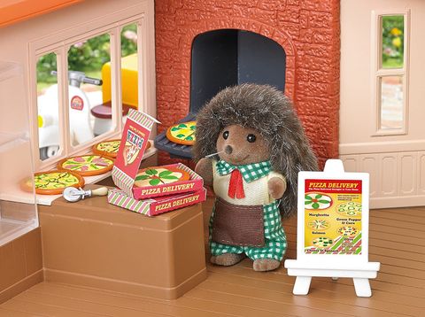  Đồ chơi Sylvanian Families EP-5238 Xe giao bánh Pizza 