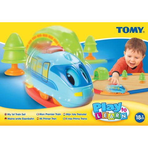  Đồ chơi Tàu hỏa Pull & Go Train Set Tomy 