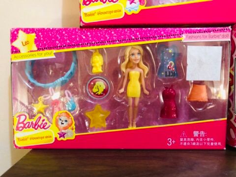  Đồ chơi bộ sưu tập búp bê thời trang tí hon Barbie DNT14 