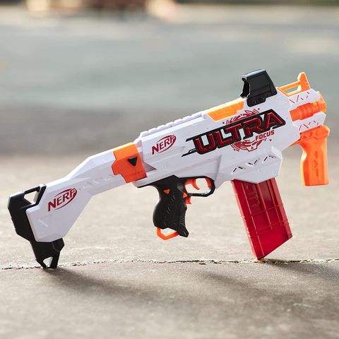  Đồ chơi trẻ em Nerf Ultra AMP F0954 Electric Blaster 6 phi tiêu chính hãng + Dart Clip 