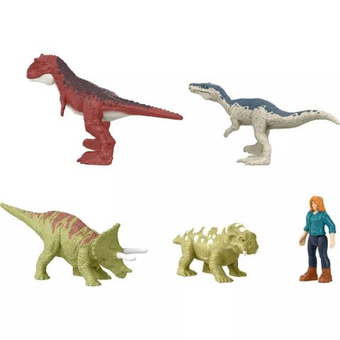  Xe chở khủng long Jurassic World Dominion Minis Clash Pack Special Edition Carnotaurus 