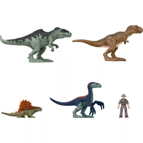  Xe chở khủng long JURASSIC WORLD Minifigure Multipack with Limited Edition Dimetrodon 