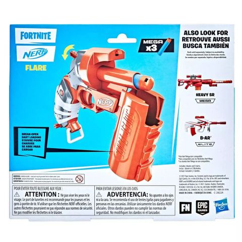  Đồ chơi NERF FORTNITE FLARE BLASTER BREAK-OPEN LOADING 