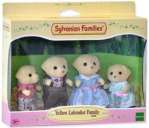  Gia đình Chó vàng Yellow Labrador Family Sylvanian Families 5182 