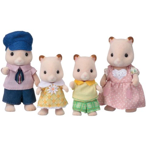  Gia Đình Chuột Hamster Family Sylvanian Families 3584 