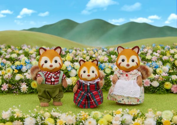 Gia đình Gấu trúc đỏ Sylvanian Families 5215