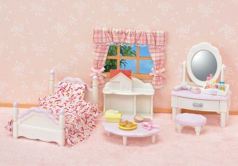  Bộ đồ chơi phòng ngủ Sylvanian Family Calico Critters - Bedroom & Vanity Set 