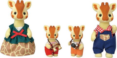  Gia đình hươu đồ chơi trẻ em Sylvanian Families Highbranch Giraffe Family Calico Critters CC1977 