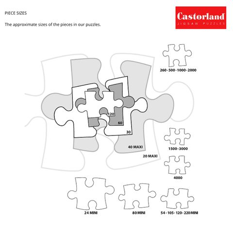  Xếp hình Puzzle The Flower Mart 1000 mảnh CASTORLAND C-103898 