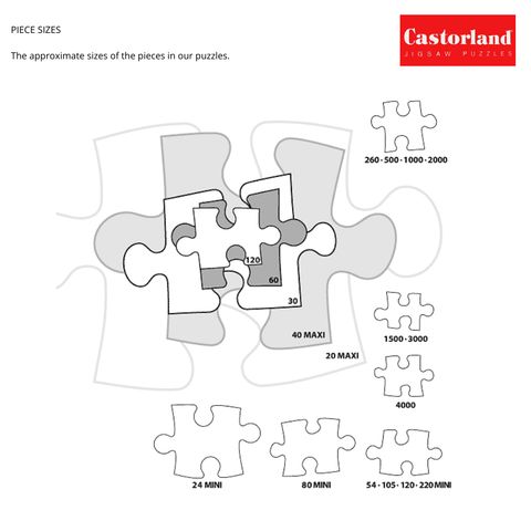  Đồ chơi Xếp hình Puzzle Chủ đề Fire Engine 60 mảnh Castorland B065951 