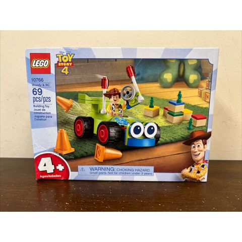  Lego Disney 10766 Toy Story 4 Woody & RC 