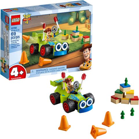  Lego Disney 10766 Toy Story 4 Woody & RC 