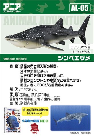  Mô hình Cá mập voi Ania AL-05 Whale Shark 