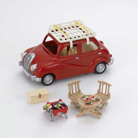  Sylvanian Families EP-2884 Giá để đồ picnic trên nóc ô tô (không bao gồm xe) 