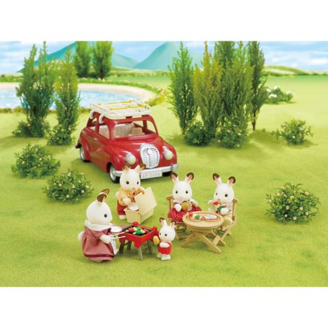  Sylvanian Families EP-2884 Giá để đồ picnic trên nóc ô tô (không bao gồm xe) 