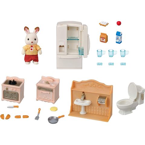  Nhà thỏ Sylvanian Playful Starter Furniture Set (Father) 
