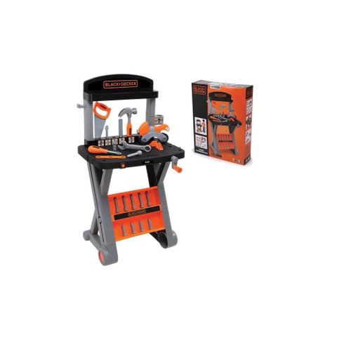  Đồ chơi trẻ em 3 tuổi trở lên hộp dụng cụ kỹ sư cơ bản Black + Decker 