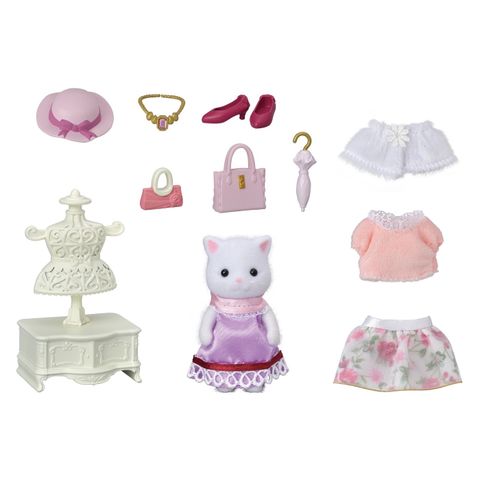  Phụ kiện Thời trang Mèo Ba Tư Sylvanian Families 5461 Fashion Play Set Persian Cat 