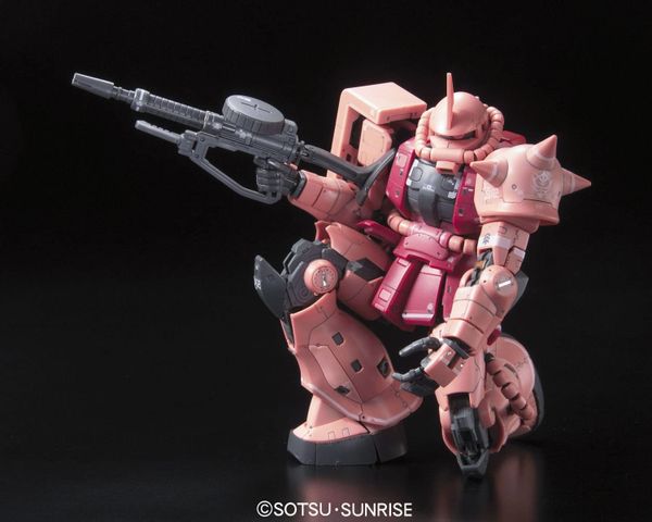 RG Mobile Suit Gundam MS-06S Char Exclusive Zaku 1/144 Scale