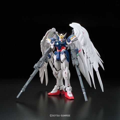  Đồ chơi lắp ráp robot Gundam RG tỷ lệ 1/144 Xxxg-00w0 Wing Gundam Zero Ew 