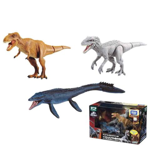  Set khủng long đồ chơi Tomy Ania AA-04 clash Strongest dinosaur battle 