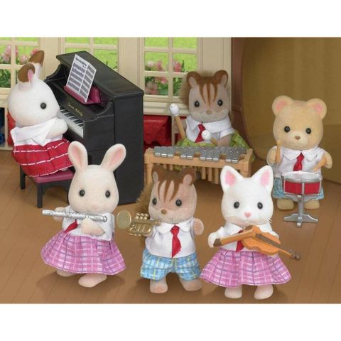  Đồ chơi thú bông Epoch Calico Critters School Music set Sylvanian Families 