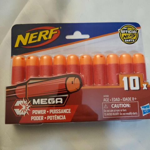  Đạn đồ chơi NERF N STRIKE MEGA DARTS 10 Dart chính hãng cho Mega Blasters 
