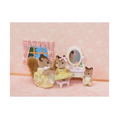  Bộ đồ chơi phòng ngủ Sylvanian Family Calico Critters - Bedroom & Vanity Set 