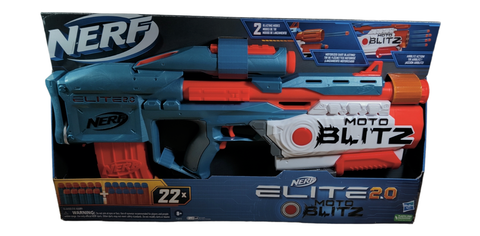  Súng đồ chơi trẻ em Nerf Elite 2.0 Motoblitz CS-10 Blaster, Motorized 10-Dart Blasting 