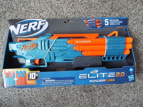  Đồ chơi trẻ em súng Nerf Elite 2.0 Ranger PD-5 Manual Blaster Launches 5 