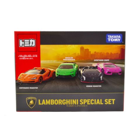  Set 4 xe Tomica Lamborghini Special 