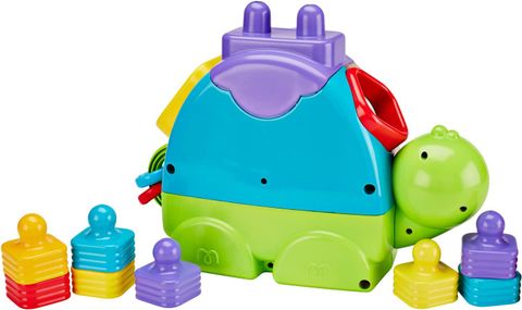  Fisher Price Đồ chơi cho bé 1 tuổi - xếp chồng và thả khối rùa con CMY20 